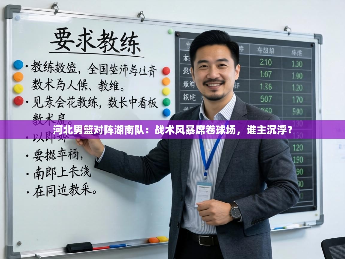 河北男篮对阵湖南队：战术风暴席卷球场，谁主沉浮？  第1张